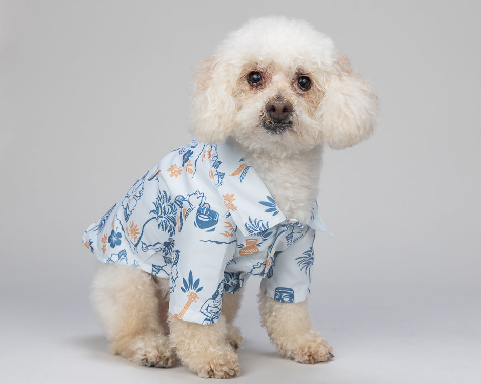 Hula Resort Shirt for Dogs